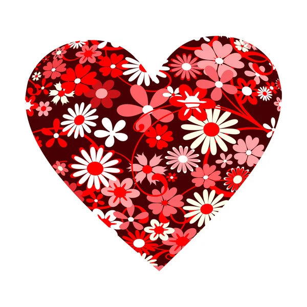 Valentines day heart. — Stock Vector