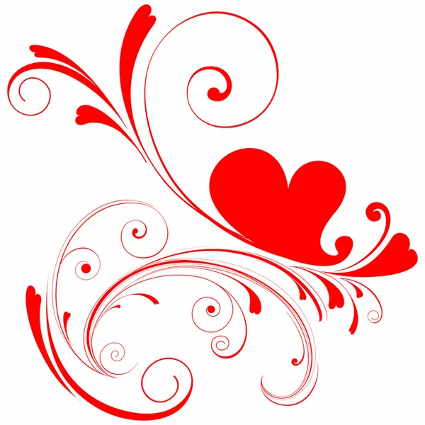 Corazones de San Valentín — Vector de stock