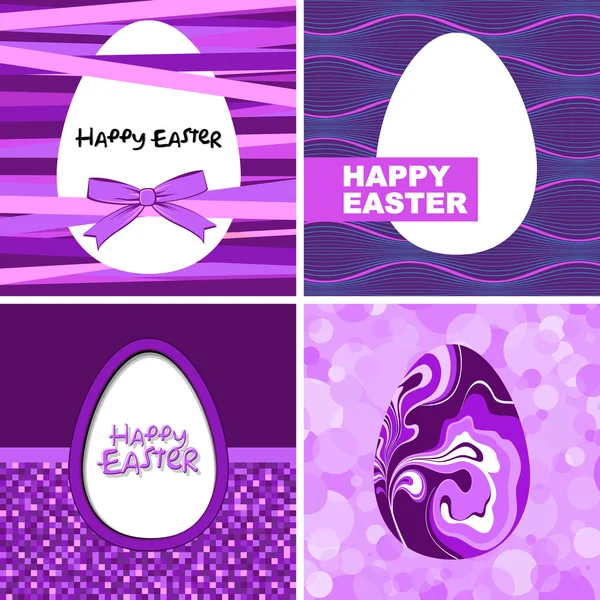 Cartes de Pâques — Image vectorielle