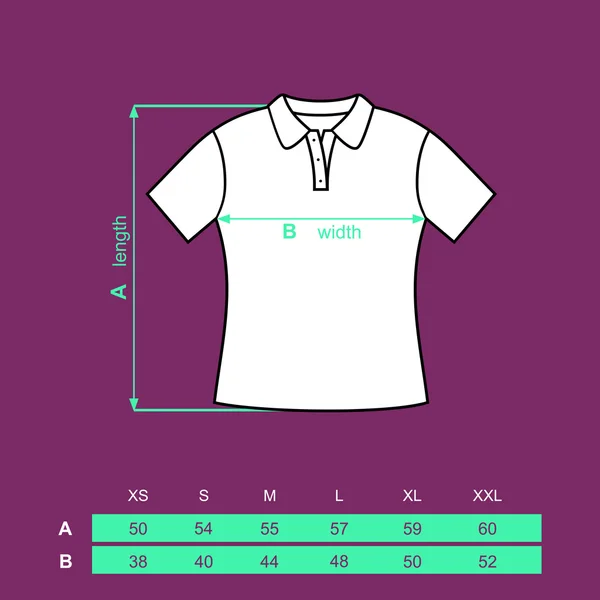 T 恤的女人. — 图库矢量图片