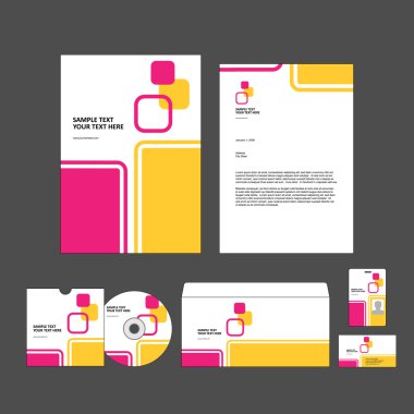 Kurumsal Kimlik iş kümesi.