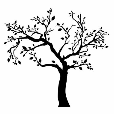 Tree silhouette clipart