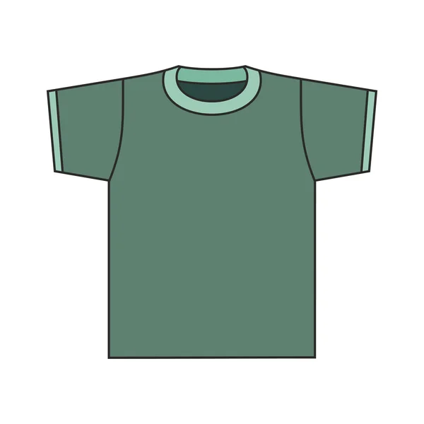 Camisa hombre . — Vector de stock