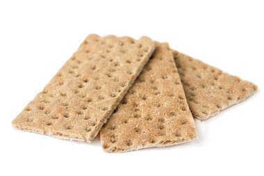 beyaz zemin üzerine diyet ekmek