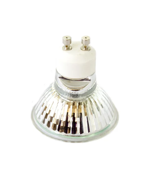 LED lampka na białym tle — Zdjęcie stockowe