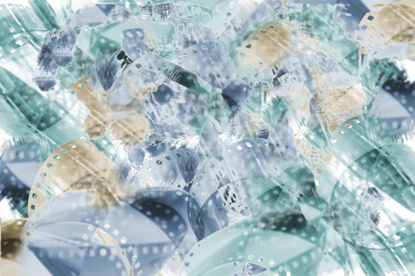 soyut grunge arka plan ile film parçaları