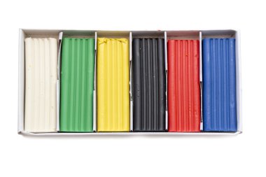 Çocukların yaratıcılık için renkli kil