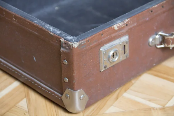 Fragment d'une vieille valise — Photo
