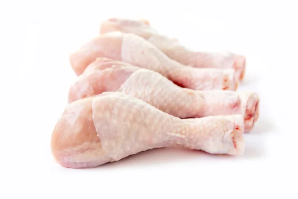 Raw chicken leg Stock Image