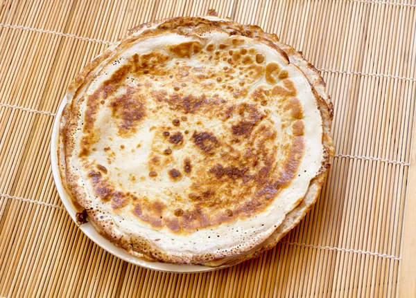 Pancakes on Shrove Tuesday — Stock Photo, Image