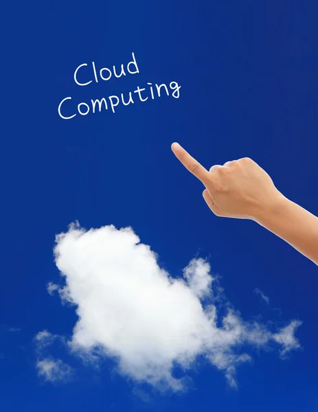 Cloud computing-concept — Stockfoto