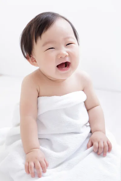 Dolce carino bambino sorriso — Foto Stock