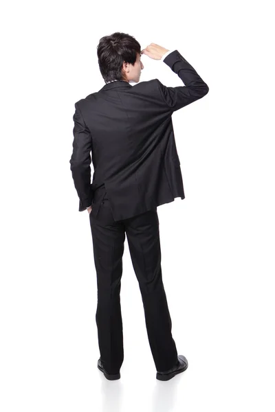 Successful handsome business man looking away — Stock Photo, Image