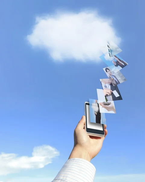 Cloud computing — Stock Photo, Image