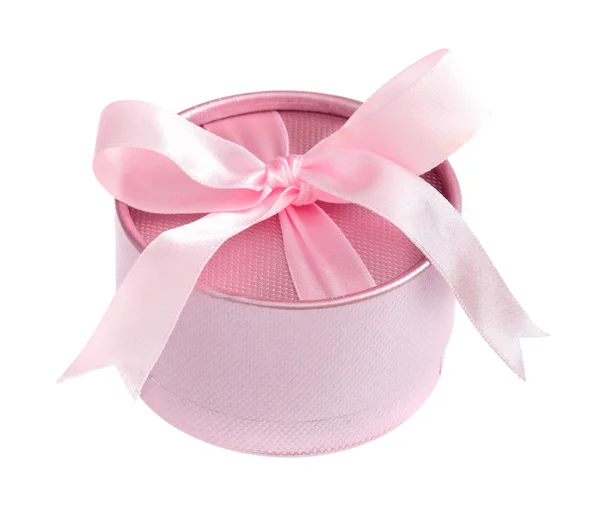粉红色礼品盒 — 图库照片