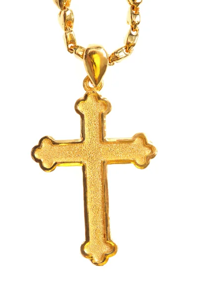 Croix chrétiennes dorées — Photo