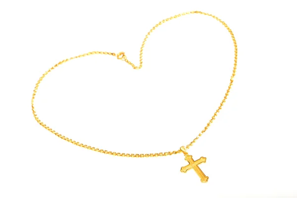 Ожерелье Золотого Креста — стоковое фото