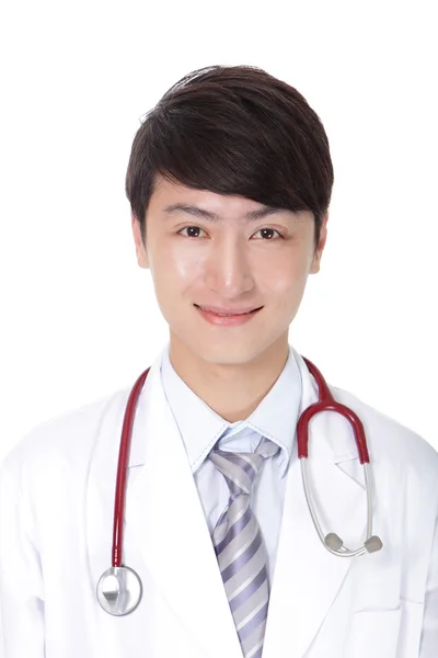 Porträtt av en läkare som poserar — Stockfoto