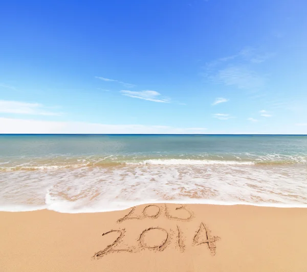 New Year 2014 is coming — Stock Photo, Image