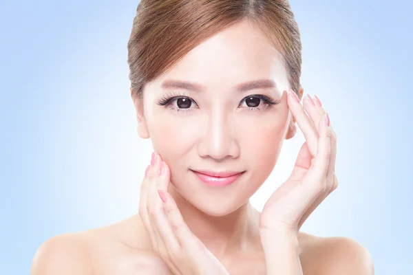 Skin care woman face — Stock Photo, Image