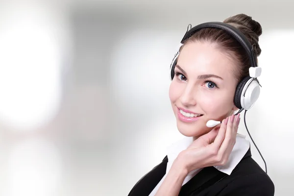 Business Woman customer service worker Royalty Free Stock Images