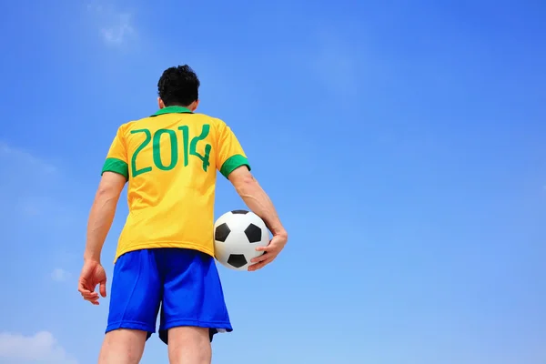 Lets play soccer now — Stock Photo, Image