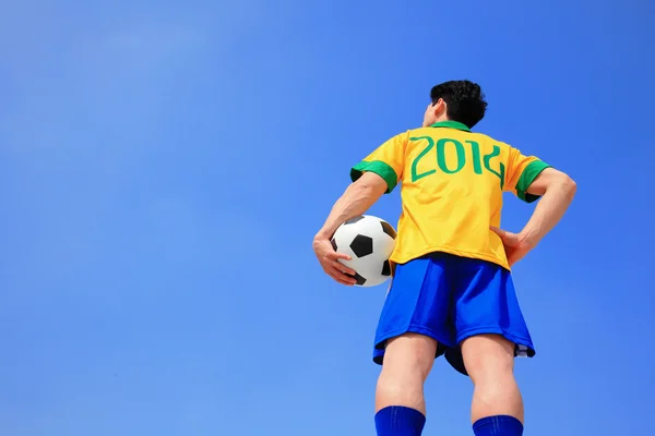 Vamos a jugar al fútbol ahora — Foto de Stock