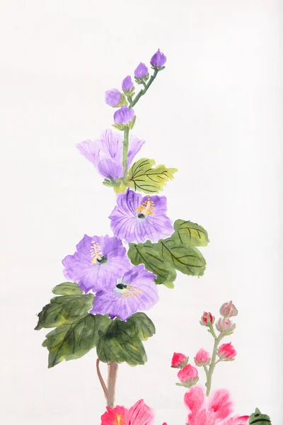 Purple flowers — Stock Photo, Image