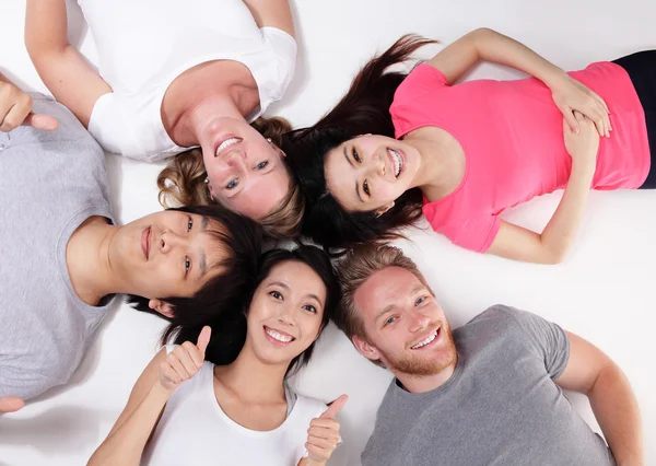 Happy Group of friends — Stock Photo, Image