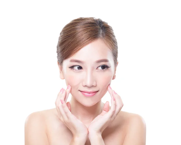 Beautiful Skin care Woman — Stock Photo, Image