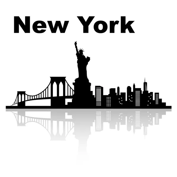 New york skyline — Stock Vector