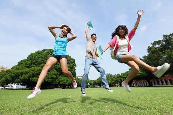 Gelukkig studenten Stockfoto