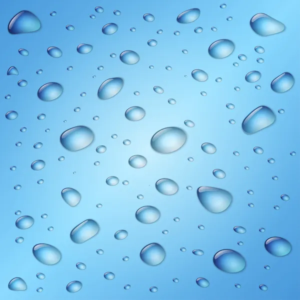 Water drop achtergrond — Stockvector