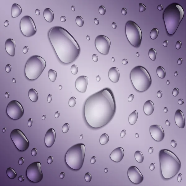 Water drop achtergrond — Stockvector