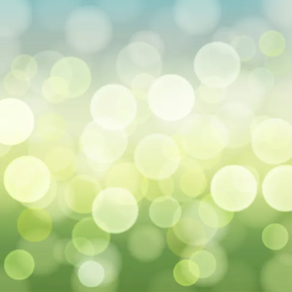 Lente bokeh achtergrond — Stockvector