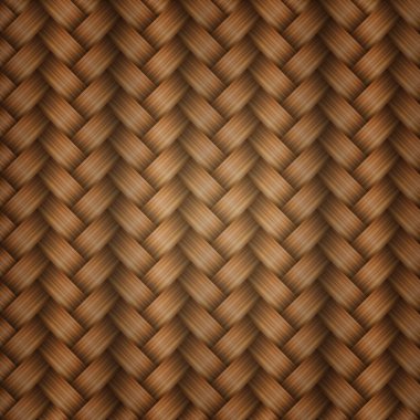 Tiling wicker texture clipart