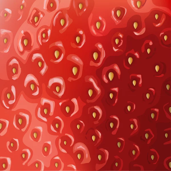 Vektor Erdbeer Textur — Stockvektor
