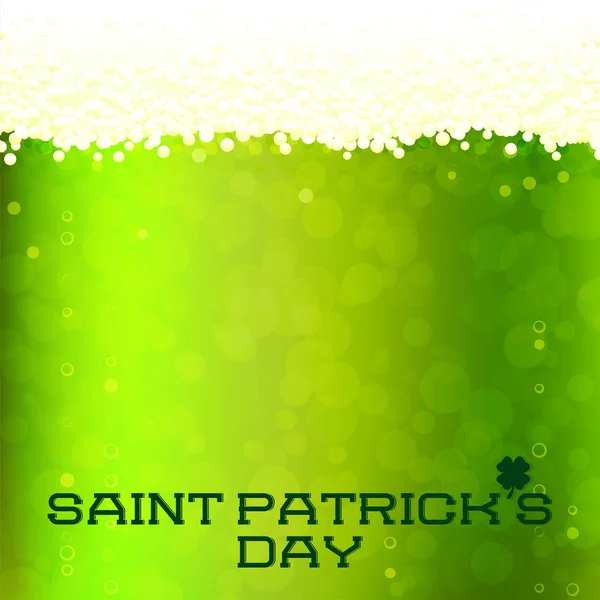 St Patrick's Day card — Stock Vector