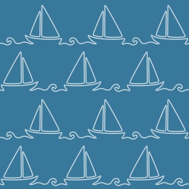 kesintisiz deniz ip desen