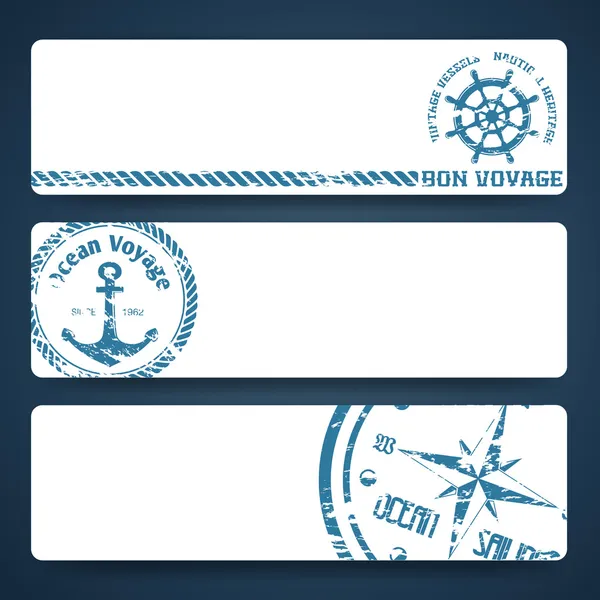 海事の旗 — ストックベクタ