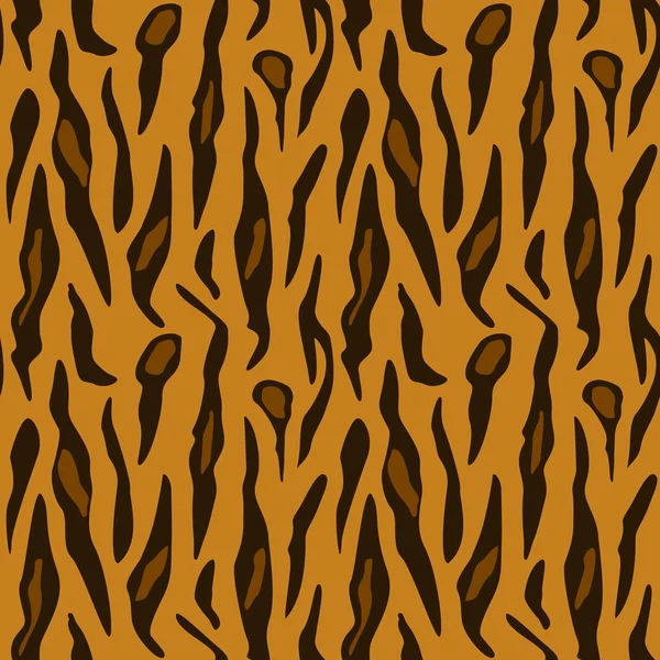 Безшовний фон текстури тигри — стоковий вектор