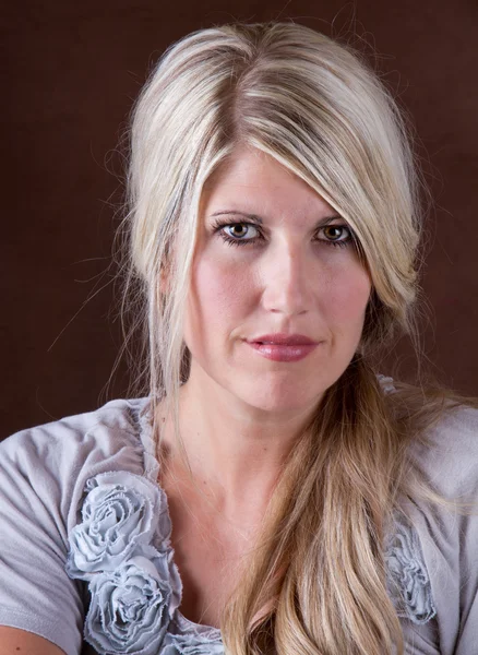 Portrait of a middle aged 30-40 woman — Stock Photo, Image