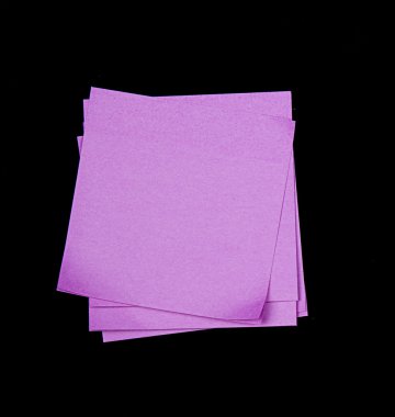 siyah yapışkan notlar