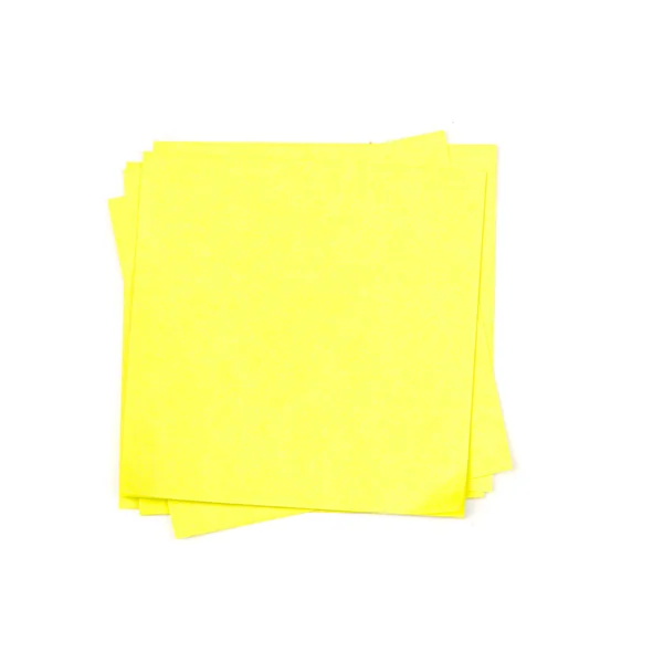 Sticky notes on white — Stock Photo, Image