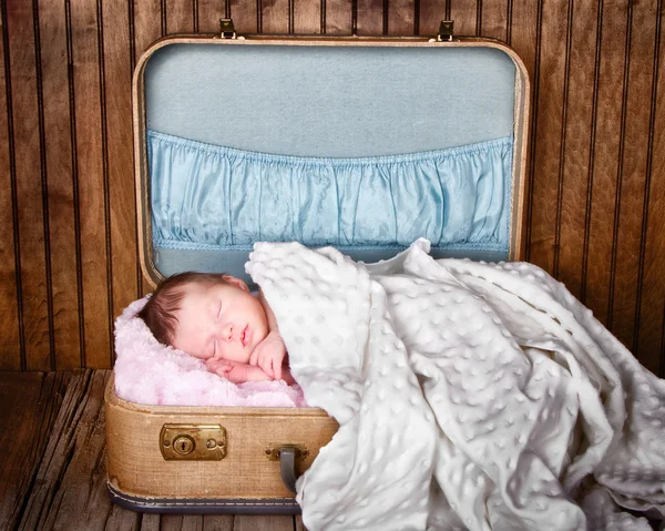 Novorozeně kojenecké spací — Stock fotografie