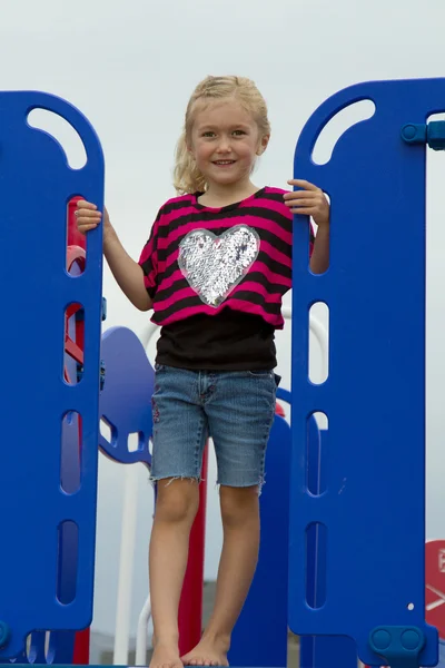 Child at playground — Stock Photo, Image