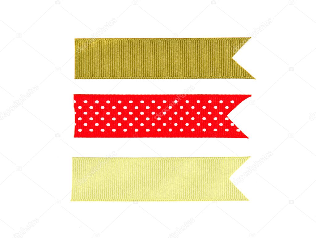 Christmas ribbon tags Stock Photo by ©sjhuls 34097707
