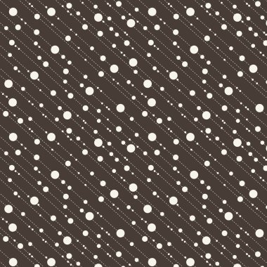 kahverengi Çapraz noktalar ve kısa çizgiler seamless modeli 