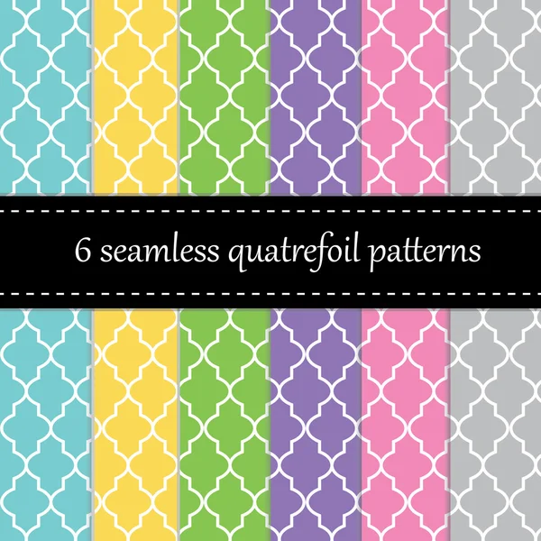 Twelve seamless geometric patterns — Stock Vector