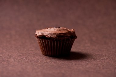 tatlı ve kremsi çikolatalı muffin veya restoran ve çerez Shop cupcake